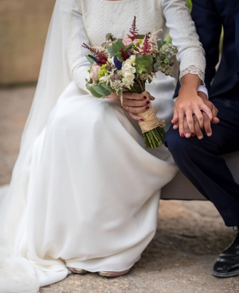 Mejores ramos de novia: ramo de Alfabia Flores